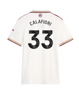 Billige Fotballdrakt Arsenal Riccardo Calafiori #33 Replika Tredjedrakt Dame 2025-26 Kortermet Billige Fotballdrakt Arsenal Riccardo Calafiori #33 Replika Tredjedrakt Dame 2025-26 Kortermet
